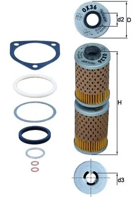 Oil Filter OX 36D