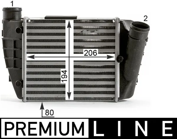 MAHLE CI 433 000P Charge Air Cooler