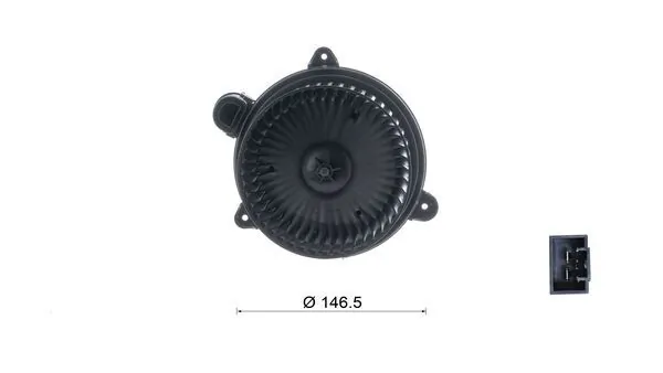 Interior Blower BEHR AB 346 000S