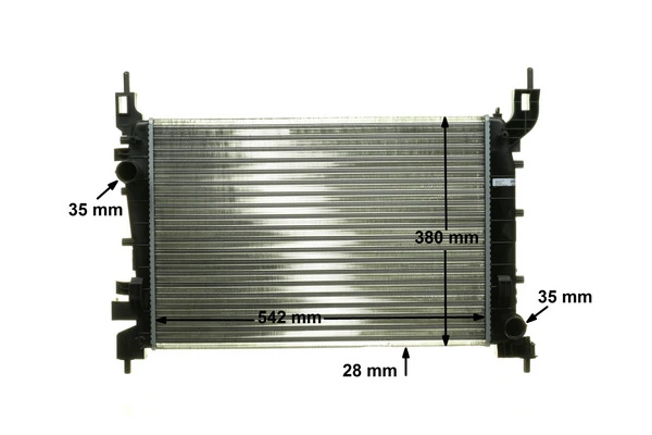 MAHLE CR 1193 000P Radiator, engine cooling