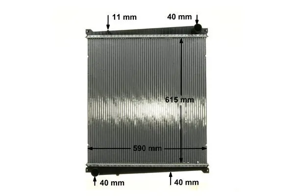 MAHLE CR 818 000P Radiator, engine cooling