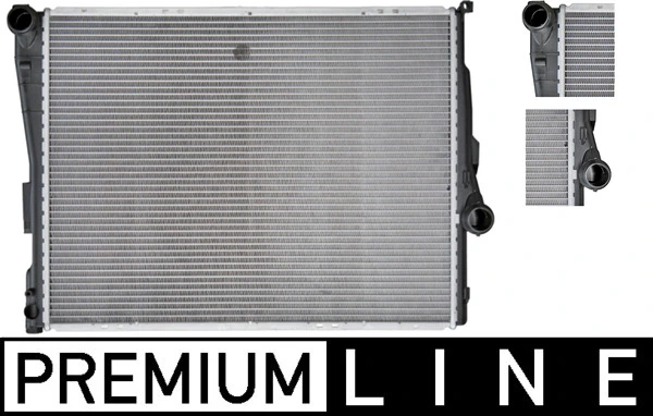 Radiator, engine cooling BEHR *** PREMIUM LINE *** CR 455 000P