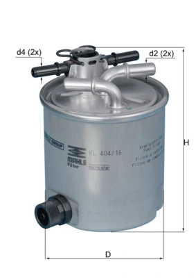 Fuel Filter KL 404/16