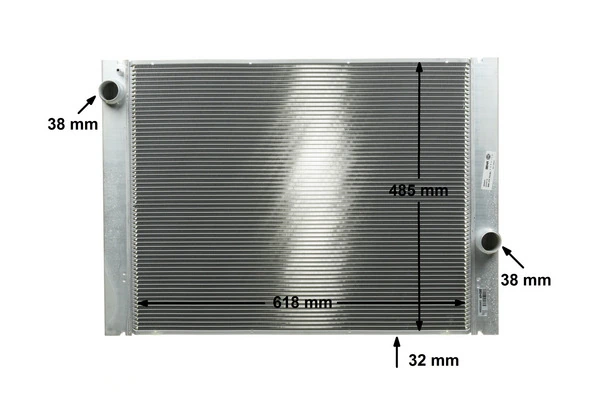 Radiator, engine cooling BEHR *** PREMIUM LINE *** CR 1067 000P