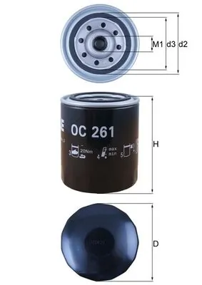 Oil Filter OC 261