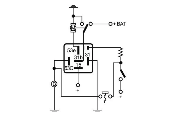 Relay, wipe/wash interval MT 18
