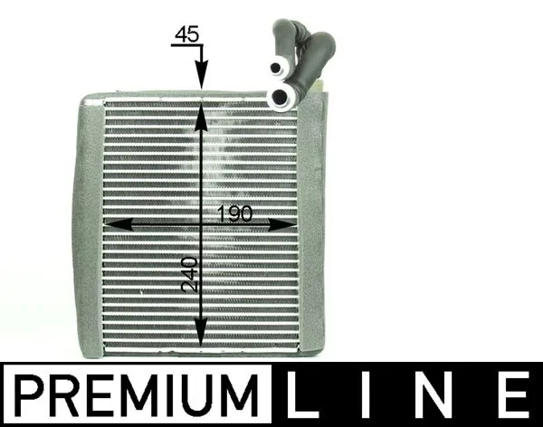 MAHLE AE 120 000P Evaporator, air conditioning