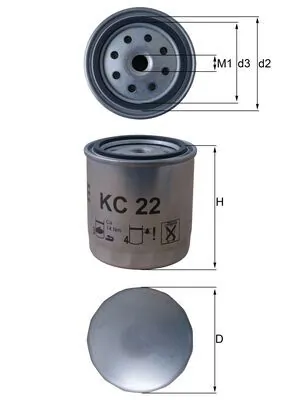 연료 필터 KC 22