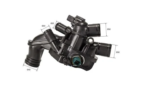 Thermostat, coolant BEHR TM 56 105