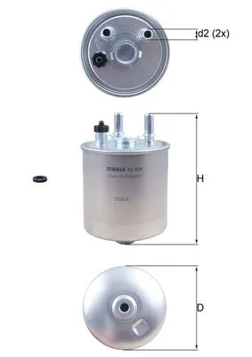 Fuel Filter KL 639D