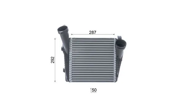 Charge Air Cooler BEHR *** PREMIUM LINE *** CI 141 000P