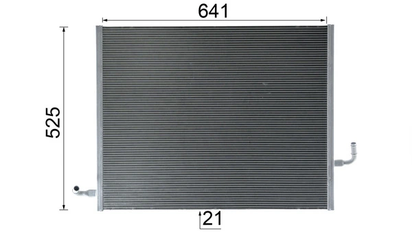 Radiator, engine cooling BEHR *** PREMIUM LINE *** CR 2606 000P