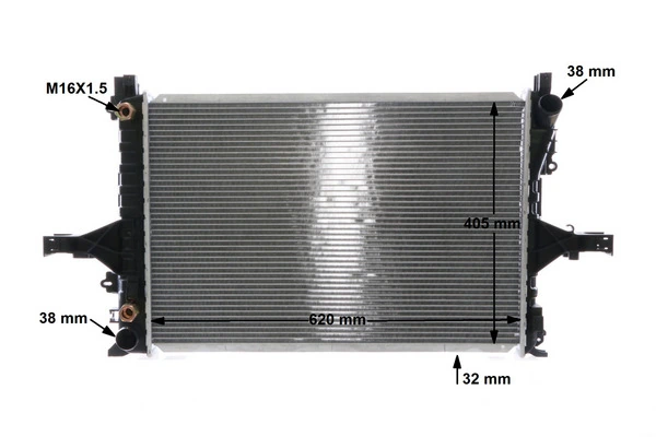 MAHLE CR 1547 000S Radiator, engine cooling