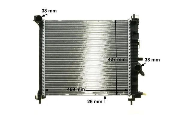 MAHLE CR 1188 000P Radiator, engine cooling
