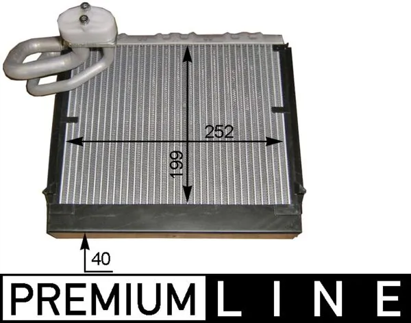 MAHLE AE 106 000P Evaporator, air conditioning