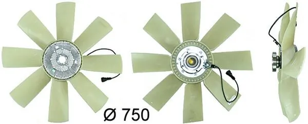 Fan, engine cooling BEHR *** PREMIUM LINE *** CFF 441 000P