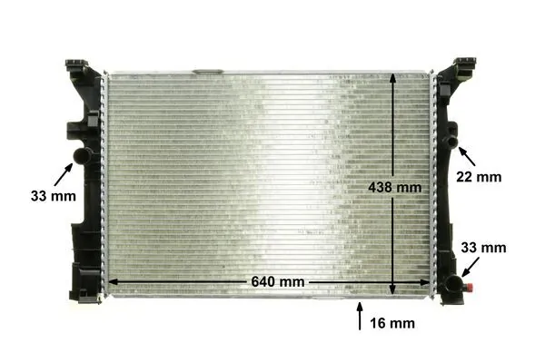 Radiator, engine cooling BEHR *** PREMIUM LINE *** CR 2169 000P