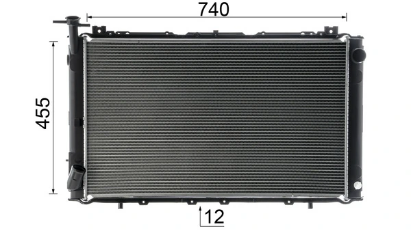 MAHLE CR 63 000S Radiator, engine cooling