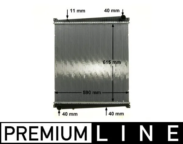MAHLE CR 818 000P Radiator, engine cooling