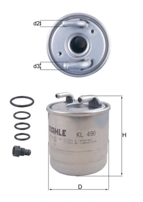 Fuel Filter KL 490D