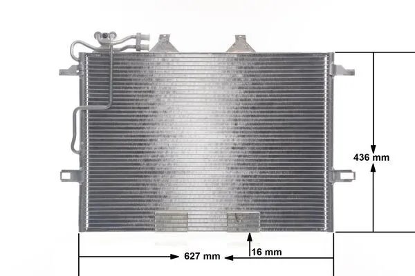 MAHLE AC 318 000S Condenser, air conditioning