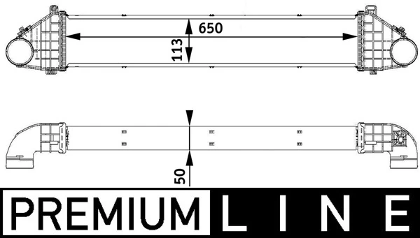 Charge Air Cooler BEHR *** PREMIUM LINE *** CI 139 000P