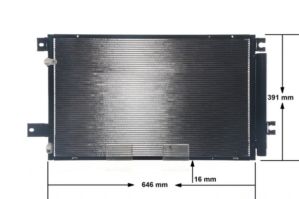 Condenser, air conditioning BEHR AC 819 000S