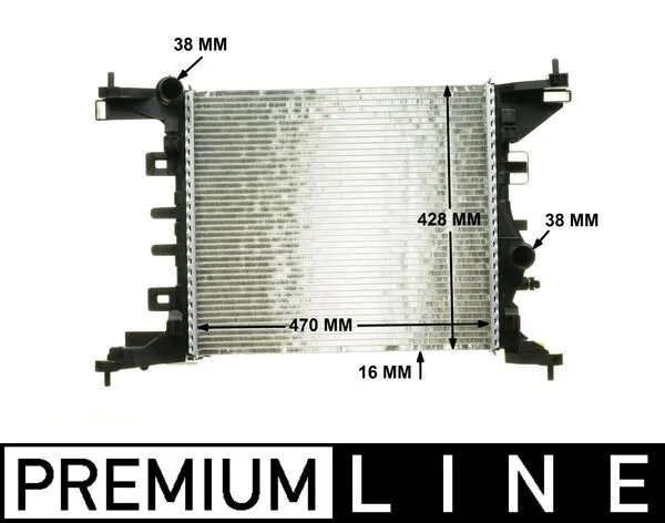 MAHLE CR 1187 000P Radiator, engine cooling