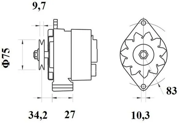 MAHLE MG 478 Alternator