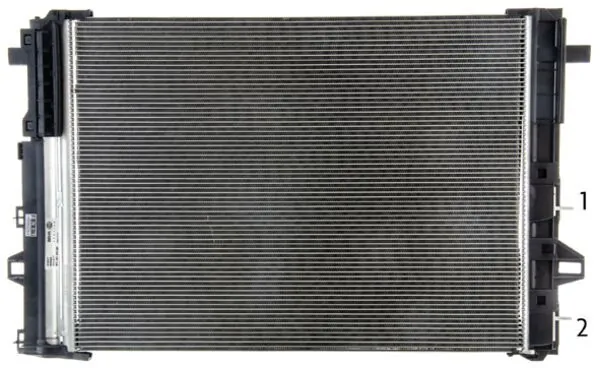 Condenser, air conditioning BEHR *** PREMIUM LINE *** AC 446 000P