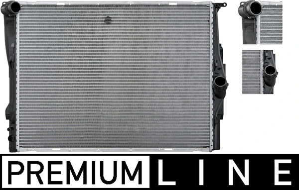 Radiator, engine cooling BEHR *** PREMIUM LINE *** CR 1087 000P