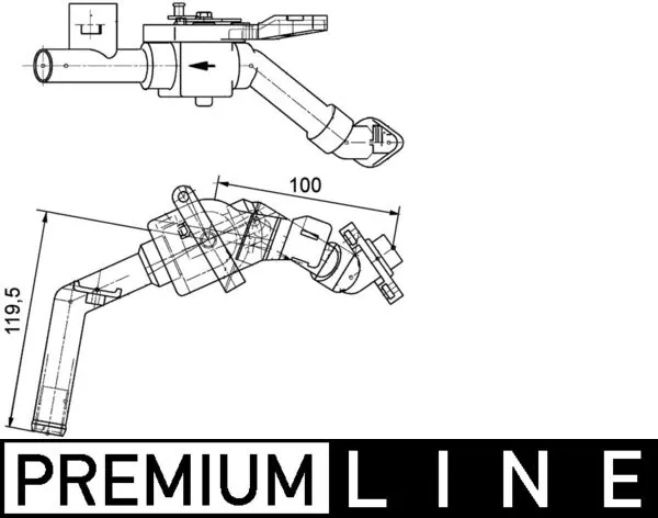MAHLE CV 8 000P Coolant Control Valve