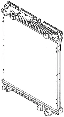 Radiator, engine cooling BEHR *** PREMIUM LINE *** CR 379 000P