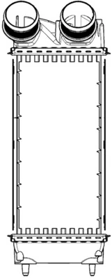 Charge Air Cooler BEHR *** PREMIUM LINE *** CI 366 000P
