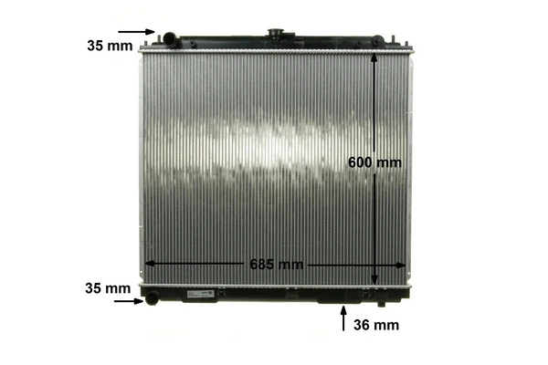 MAHLE CR 1878 000S Radiator, engine cooling