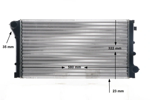 MAHLE CR 1452 000S Radiator, engine cooling