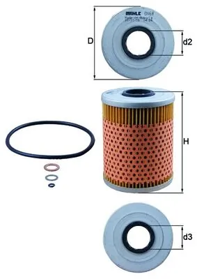 Oil Filter OX 68D