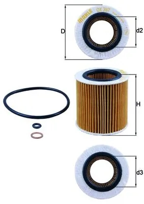 Oil Filter OX 387D