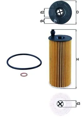 Oil Filter OX 404D