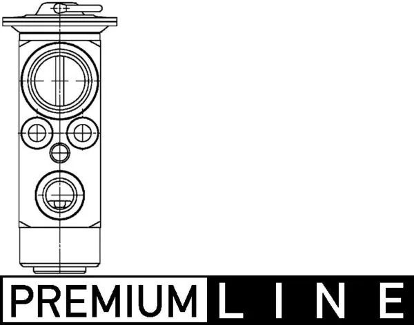 Expansion Valve, air conditioning BEHR *** PREMIUM LINE *** AVE 23 000P