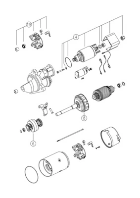 MAHLE MS 774 Starter