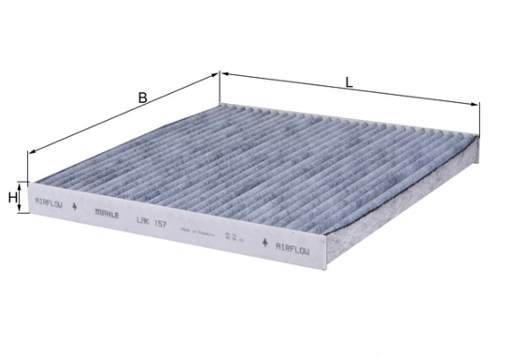 Filter, cabin air LAK 157