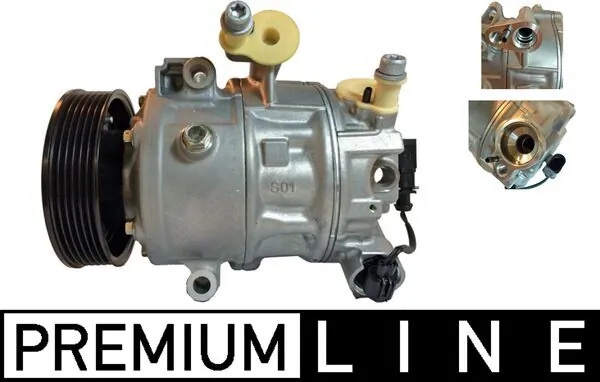 Compressor, air conditioning BEHR *** PREMIUM LINE *** ACP 694 000P