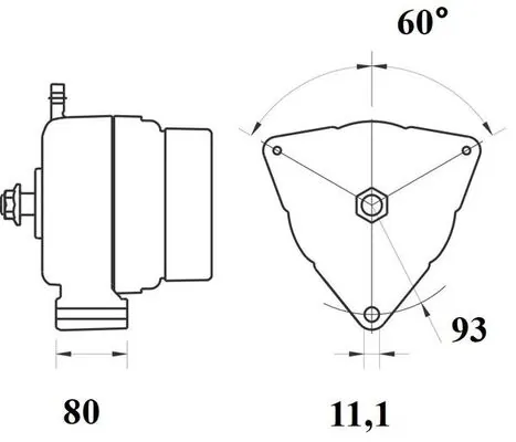 MAHLE MG 795 Alternator