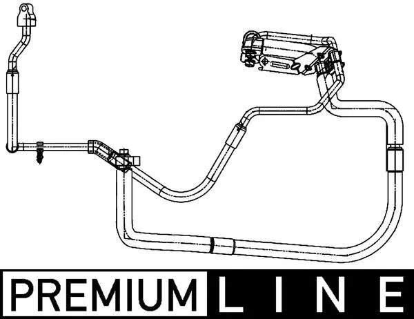 MAHLE AP 110 000P High-/Low Pressure Line, air conditioning