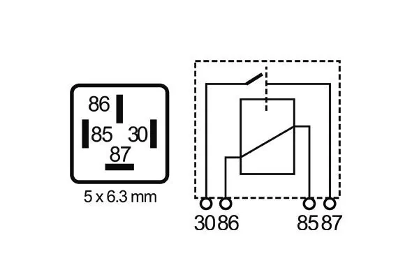 Relay, main current MR 78
