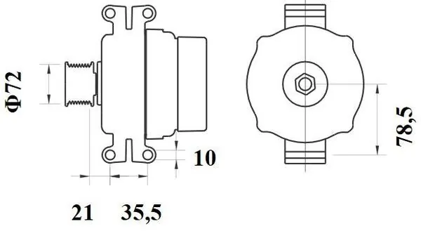 MAHLE MG 797 Alternator
