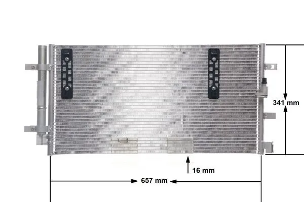 Condenser, air conditioning BEHR AC 4 000S