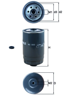 Fuel Filter KC 503D