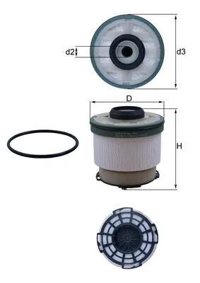 Fuel Filter KX 385D
